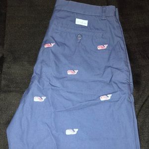 Men’s Blue Whale Checkered Pants 30x30